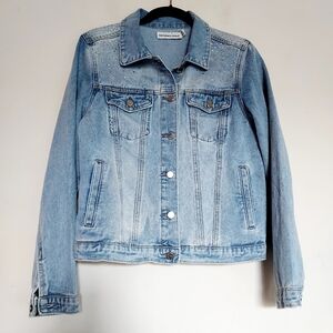 Rebecca Minkoff Crystal Denim Jacket Sz-M NWOT